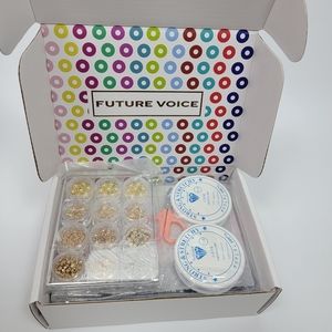 Clay Heishi Beads Polymer Flat Round Disc Beads Pendant DIY Jewelry Kit Present